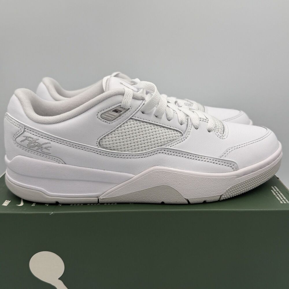 Jordan Flight Court White Vast Grey HF3255-105 Men's Size 11